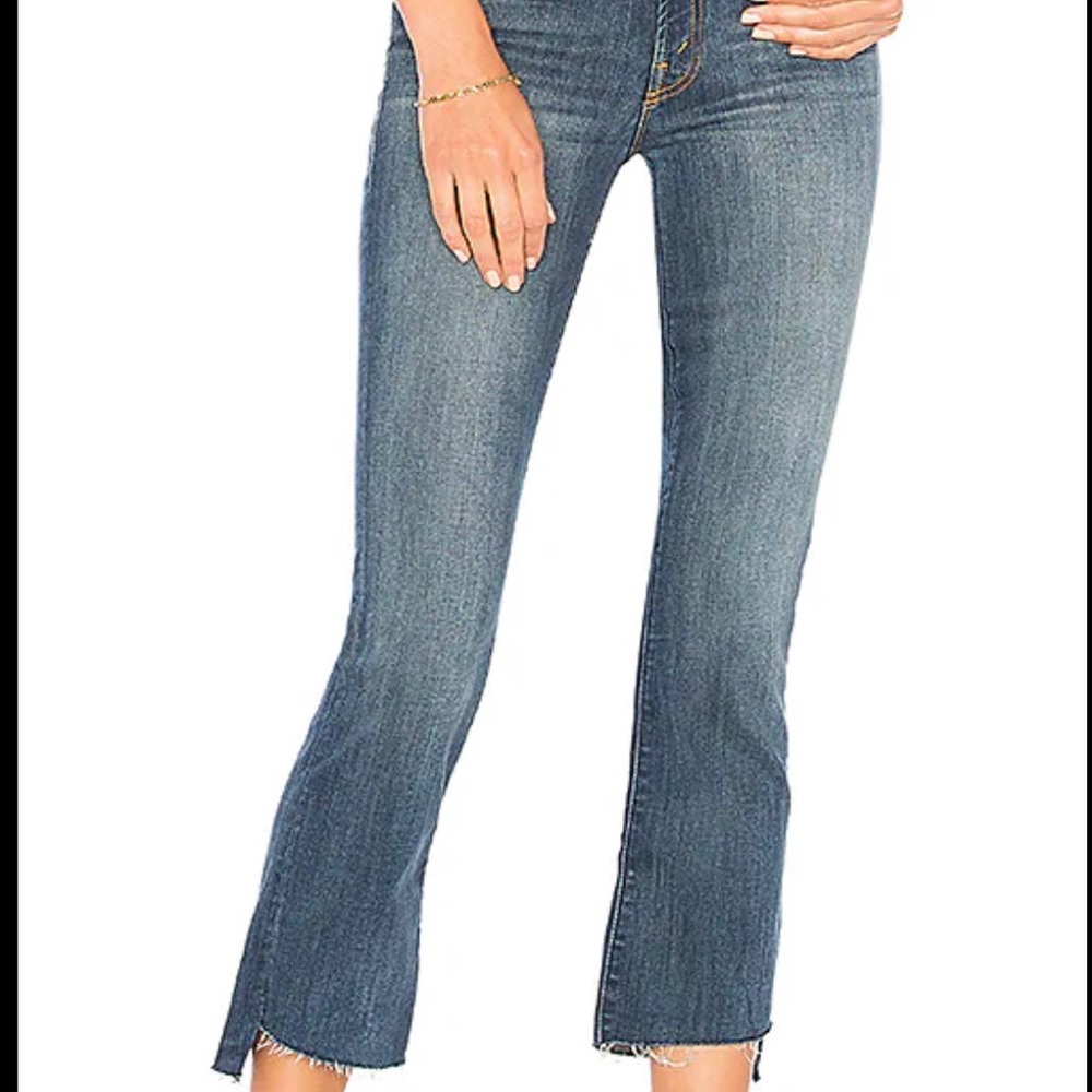 MOTHER insider crop step